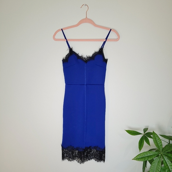 BNWT ASOS lace trim bodycon - Picture 3 of 4